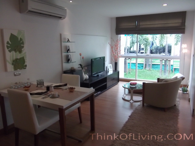 tree condo luxe ห้องรับแขก