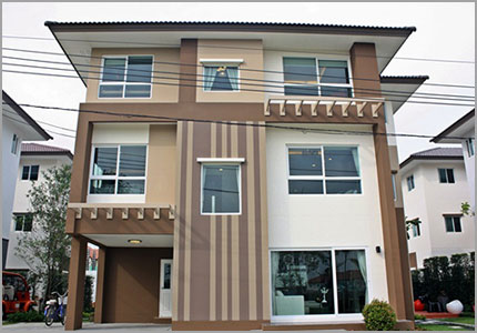 casa premium ราชพฤกษ พระราม 5 บ านเด ยว 3 ช นต ดถนนใหญ บางกรวย ไทรน อย จาก q house thinkofliving com