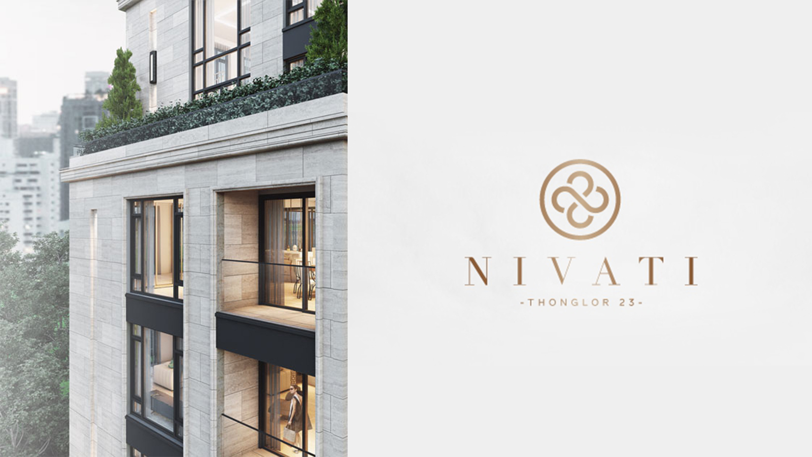 รีวิวตึกเสร็จ Nivati Residence คอนโด Low Rise 7 ชั้น ระดับ Luxury ในซอยทองหล่อ  23 จาก Cevas Properties [รีวิวฉบับที่ 2321] | Thinkofliving.Com