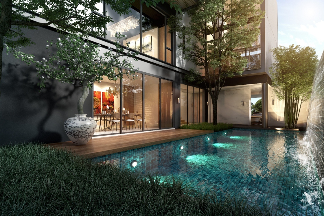 เป ดภาพบ านหร the primary v โครงการใหม จาก กร งเทพพ ฒนาฯ thinkofliving com