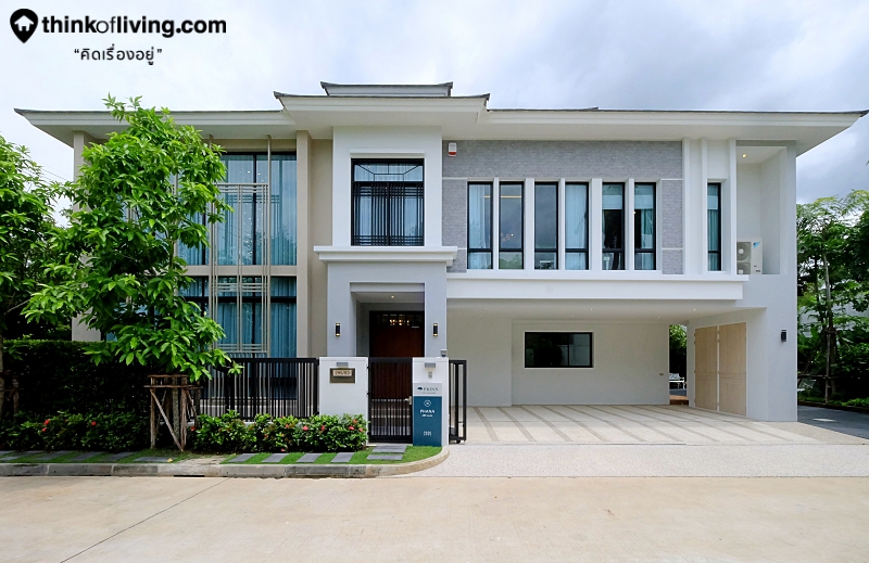 พาชมโครงการ prinn สาทร ราชพฤกษ เป ดแบบบ านเด ยว 2 ช น ใหม c shape และ l shape จาก prinsiri แถลงข าว thinkofliving com