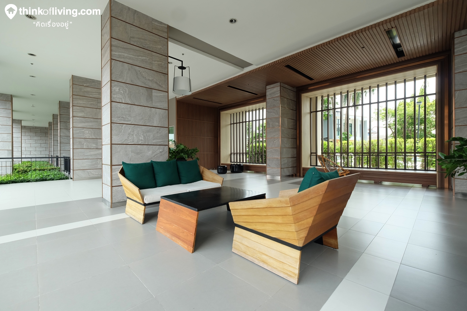 รีวิวตึกเสร็จ Aspire งามวงศ์วาน คอนโด High Rise ตึกคู่ ติดถนนงามวงศ์วาน