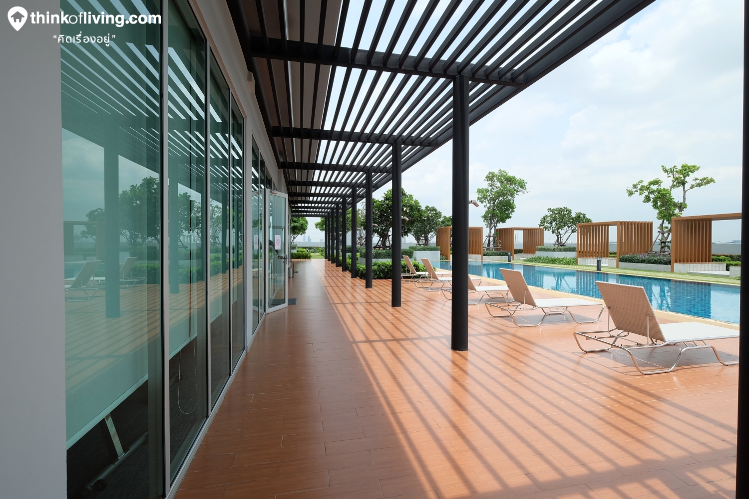 รีวิวตึกเสร็จ Aspire งามวงศ์วาน คอนโด High Rise ตึกคู่ ติดถนนงามวงศ์วาน