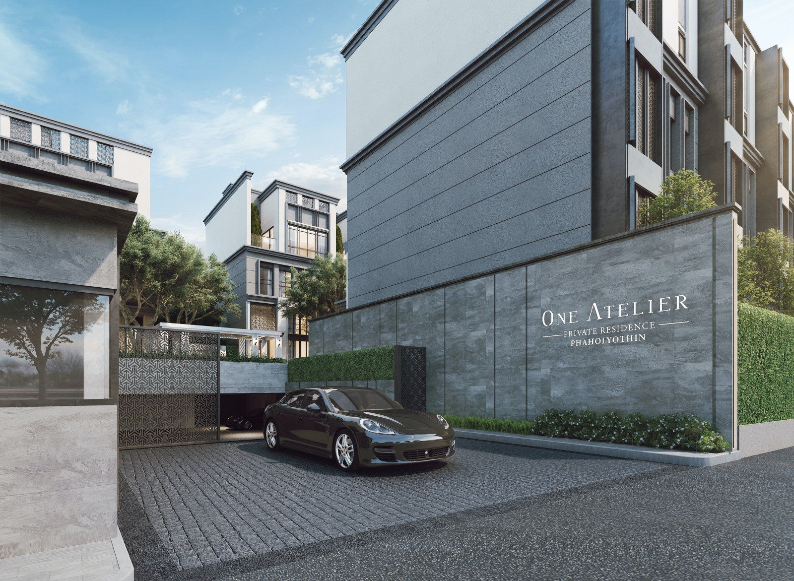 one atelier private residence พหลฯ บ านแฝดและทาวน โฮม ระด บ luxury ใกล รถไฟฟ าสถาน เสนาน คม จาก grand trinity preview thinkofliving com