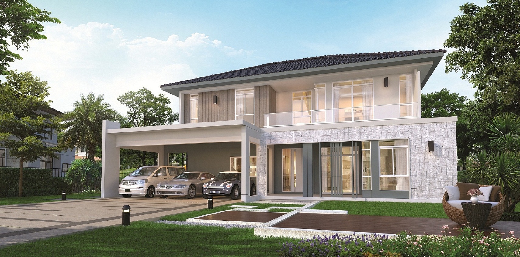 ม ณฑนา บางนา วงแหวน บ านเด ยวย านบางนา 10 25 ล าน ใกล mega bangna จาก land houses preview thinkofliving com