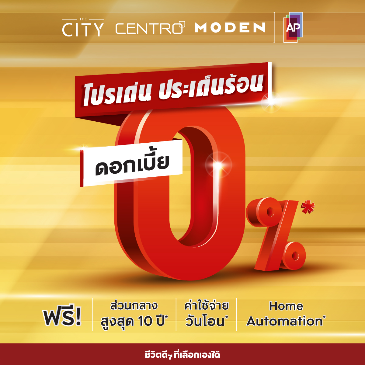 เอพี ไทยแลนด์ ผนึก 3 ธนาคารชั้นนำ มอบสินเชื่อบ้านอัตราพิเศษ กับ 57 บ้านเดี่ยวเอพีทั่วไทย